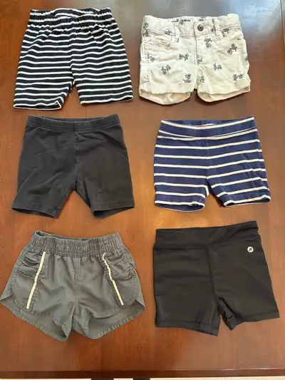 Size 4T Girl’s Shorts - $10 for all - Oshkosh, George, Joe, View more