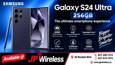 Samsung Galaxy S24 Ultra | 256GB- Violet-  Open Box, View more