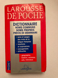 Larousse de Poche  Dictionnaire