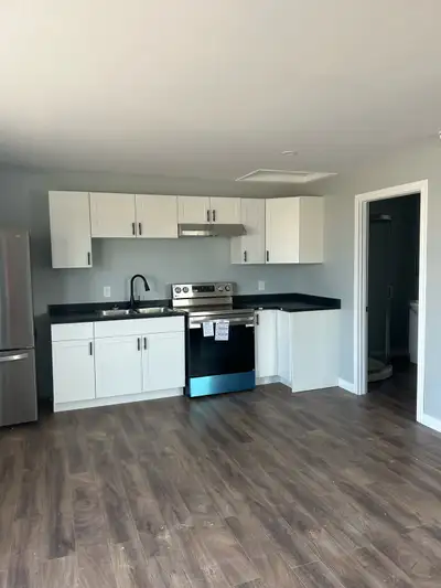 Studio apartment - newly renovated. Heat, Hydro and Water included. Snow removal and lawn care inclu...