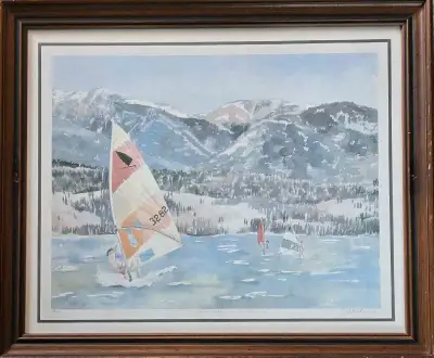 Signed Watercolour Print #10/150, View more