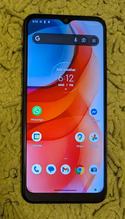 Moto G Play 2021 phone, excellent condition, View more