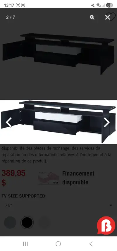 Meuble de télévision, View more