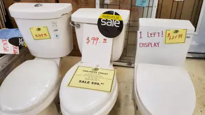 Brand New Toilets $99.99+ tax 204-235-0700, View more