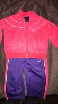 Baby girls Nike track suit 12months
