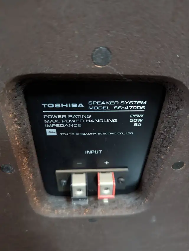 Toshiba SS-470DS High-End Vintage Speakers in Speakers in Markham / York Region - Image 10