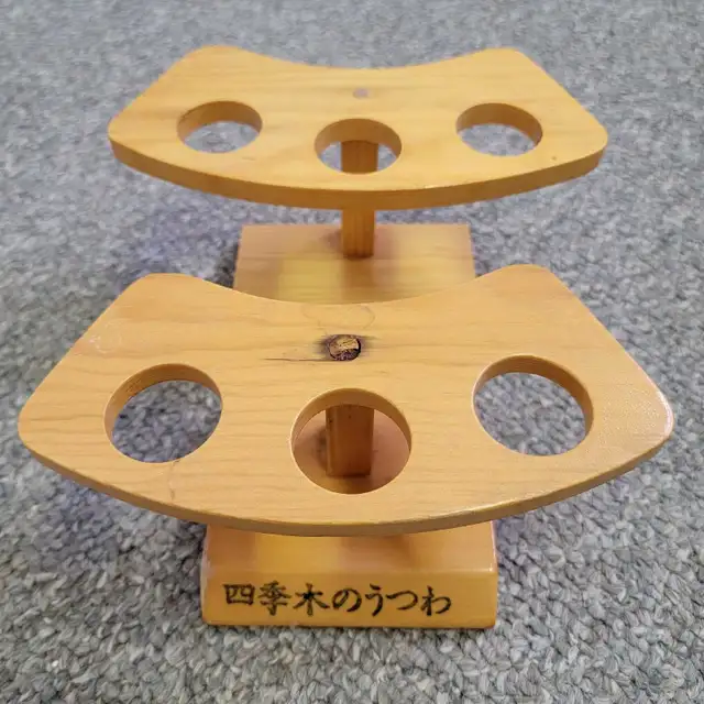 Traditional Japanese Wooden Sushi Set (6pcs) in Kitchen & Dining Wares in City of Toronto - Image 3