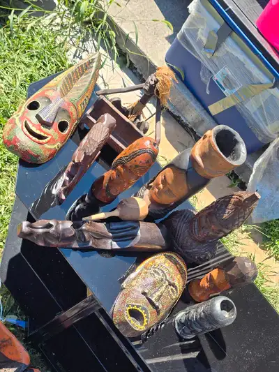 African Art lot of 11 piece, View more