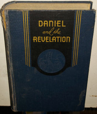 1945 HC Book Daniel and the Revelation 7th day Adventist