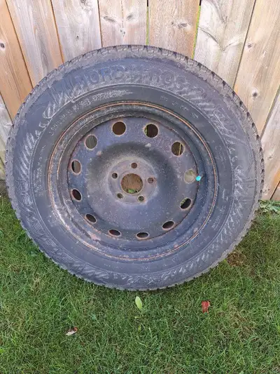 Winter tires on steel rims - from 2016 Kia - 235/65 p17tx