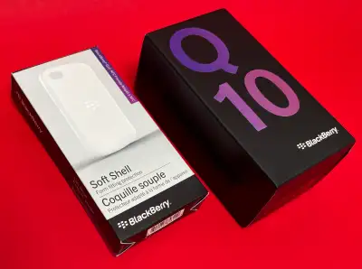 BlackBerry Q10 + Extras – Mint | Sealed Accessories, View more