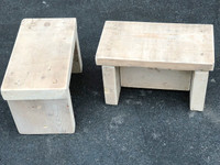 Wooden Small Bench / Low Bench / Small Stool/little bench