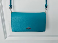 Coach Crossbody Shoulder Bag Snap Closure with Free Phone Case