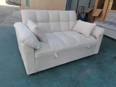 Corduroy Loveseat Sofa Bed - free delivery, View more