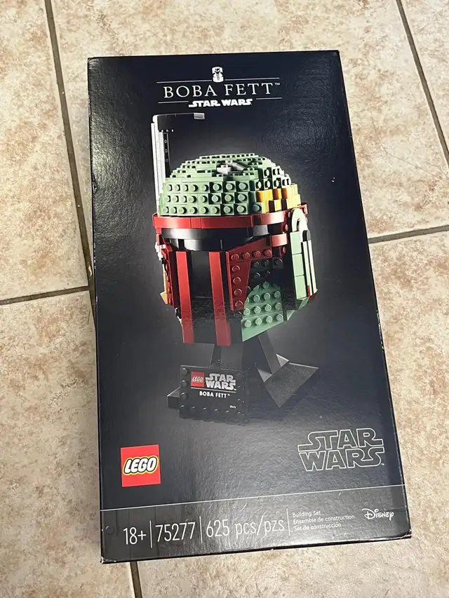 Lego Star Wars Boba Fett Helmet-$100