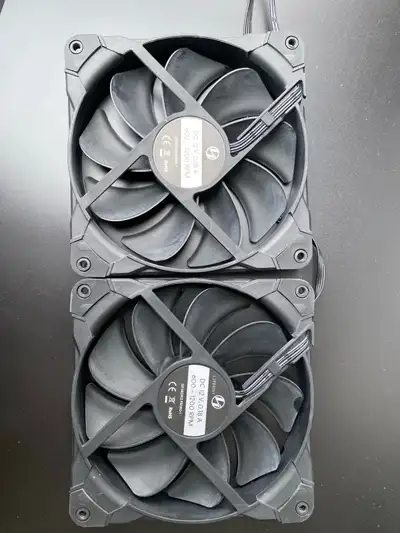 2 x 140 cm case fans from Lian Ali, View more