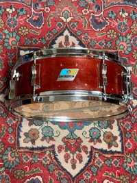 VINTAGE LUDWIG SNARE DRUM - 5X14 PIONEER - All Original Parts