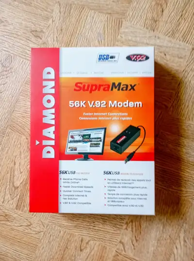 Diamond SupraMax 56K Modem, View more