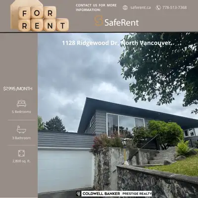 **Charming home in the Heart of Edgemont Village** (North Van.)