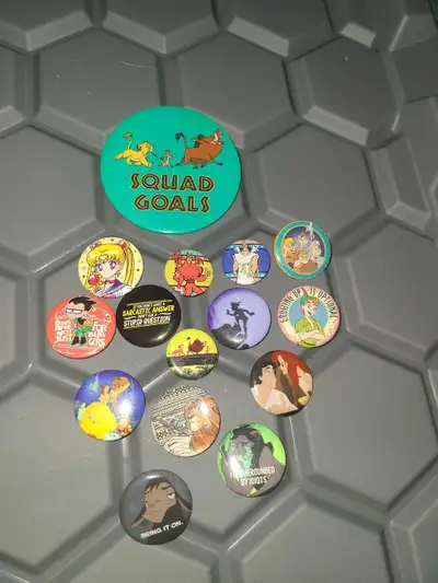 Button Pins, View more