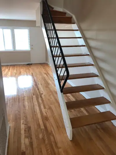 Two Bedroom two Level Apartment Available for rent March 15 occupancy Fridge, Stove , Heat and one p...