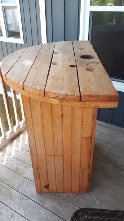 Rustic Homemade Bar – Solid Wood, View more