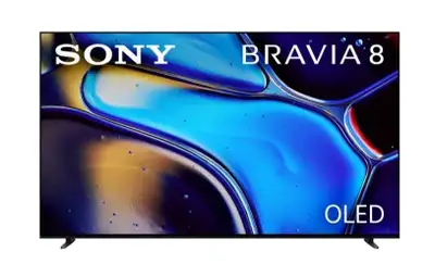 Experience stunning visuals with this Sony Bravia 8 77" OLED 4K UHD HDR Smart Google TV. This TV del...