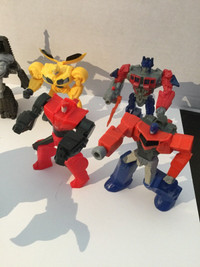 Lot de 4 robots Transformers