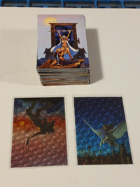 Trading Cards Adventures In Fantasy Set 1-90 Whelan Plus 2 Inser