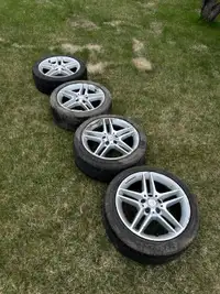 R17 Mercedes wheels 5x112 center 66.6mm