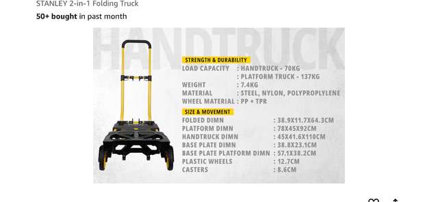 Stanley cart in Other in Barrie - Image 3