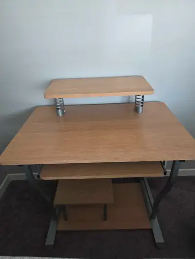 Desk of computer variety, View more