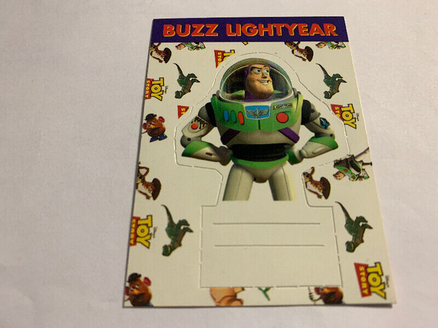 1996 Skybox Toy Story SR.2 FINGER PUPPETS #51 BUZZ LIGHTYEAR dans Art et objets de collection  à Longueuil/Rive Sud