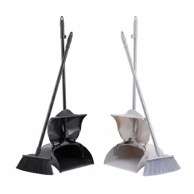 Heavy-Duty Indoor/Outdoor Broom and Dust Pan Set ✅ Brand New – Sealed in Box Pickup Location: Missis...