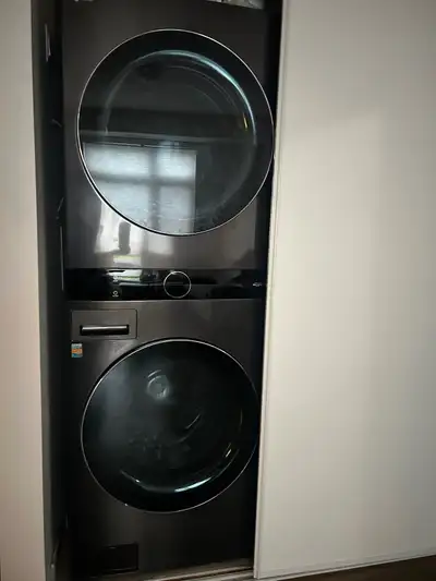 Washer and dryer with steam, View more