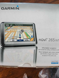 GPS Garmin nüvi 265