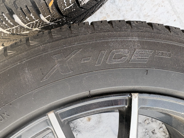 Snow Tires 225/55R18  Michelin X-ICE & Rims in Tires & Rims in Oakville / Halton Region - Image 11