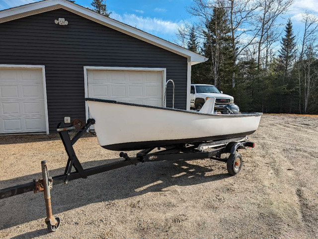 12'x5'-3" Southwest w/ 15hp Yamaha and Trailer in Powerboats & Motorboats in Bridgewater