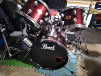 8pc Pearl drum kit 