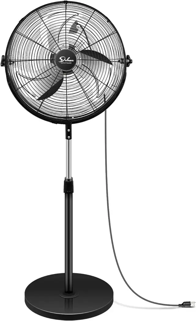 Ventilateur sur pied 20 po Simple Deluxe haute vitesse in Other in Québec City - Image 2