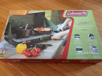 Coleman camping stove, propane, brand new