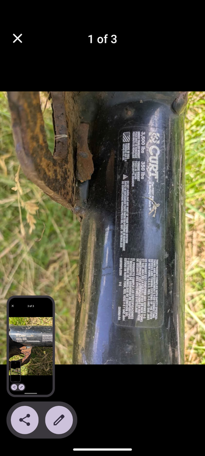Trailer Hitch for sale. Bought for my 2011 Honda but a deer had other ideas. The car I have now alre...