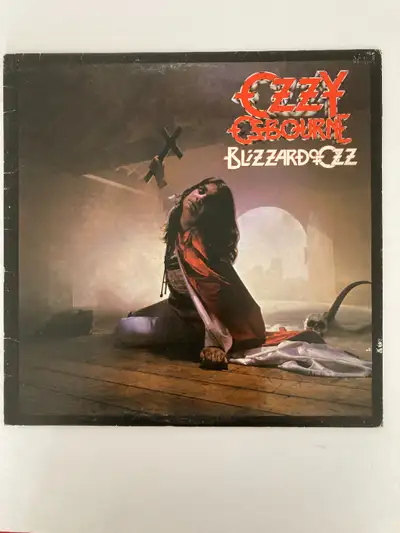 Ozzy Osbourne Blizzard of Oz LP Jet Record JZ 36812, View more