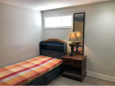 Shared furnished room for female Rent :$450 Close to Kennedy station Utilities and wifi included Lau...