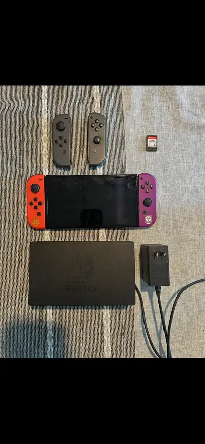 Nintendo Switch OLED Pokemon Scarlet & Violet Edition + More, View more