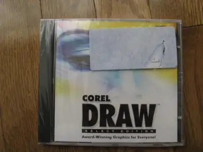 NEW/NEUF Vintage Corel Draw software for Windows computers, View more