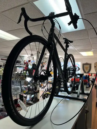 stationary foldable indoor bike trainer with a OPUS bike , View more