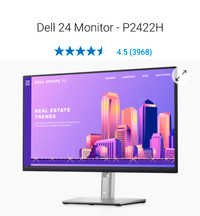 Dell Computer Monitor for sale     Brand New