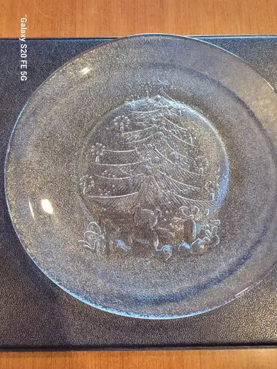 Christmas Glass Plate, View more