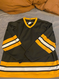 Boston Bruins NHL blank jersey 